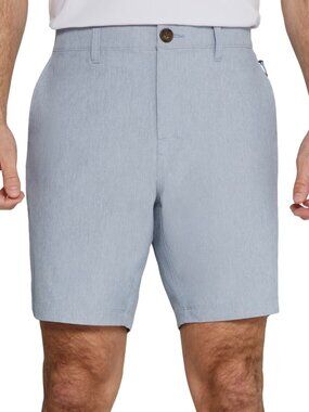 Infinity Men's Hybrid Stretch Shorts Blue Straight Fit Size: 38 Inseam: 8", NWT